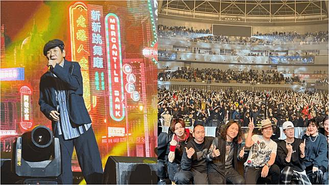 趙傳巡迴演唱會青島站遇父離世，強忍悲痛敬業演出。（旋風音樂提供）