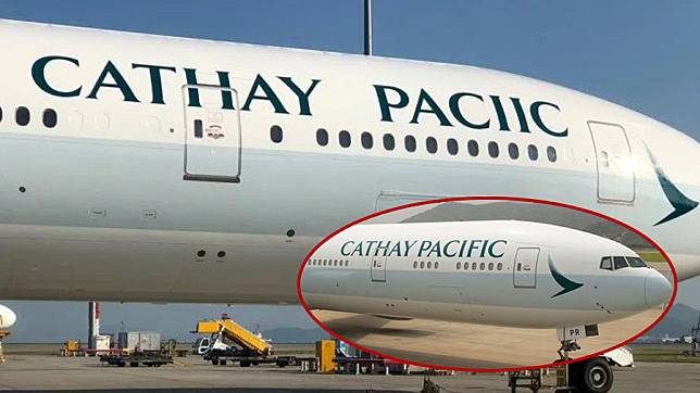 ตั้งใจหรือผิดจริง?? Cathay Pacific สะกดชื่อสายการบินตัวเองผิดบนเครื่องบินลำใหม่