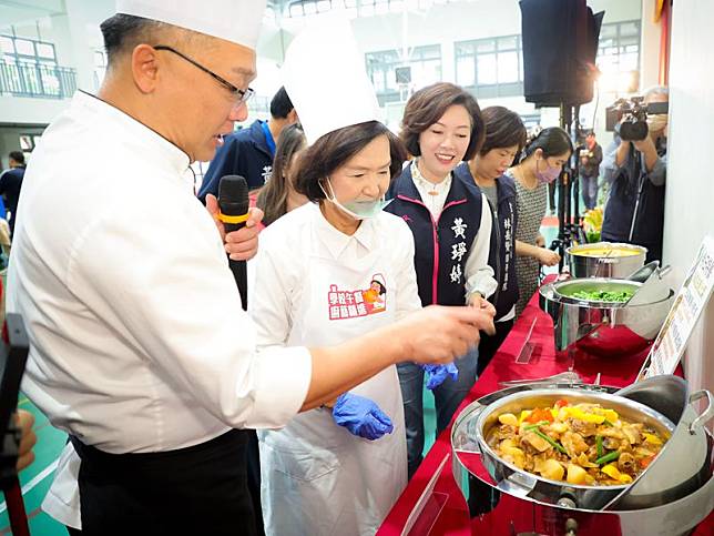 宜蘭縣學校午餐廚藝精進2.0 滿足學童味蕾