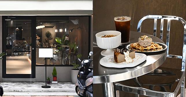 【儂儂咖啡館】行天宮咖啡廳「MUY 莯以」，巷內裡超舒服的簡約空間，隱藏口味巴斯克蛋糕有緣才吃的到！