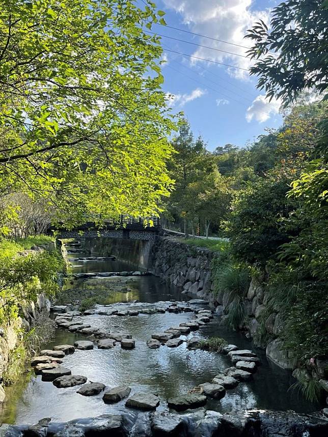 四分溪雙心跳石景觀。（北市大地處提供）