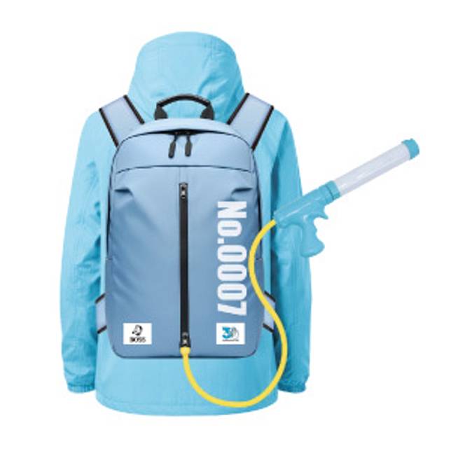 水鉄砲も楽しめるゼニガメデザイン