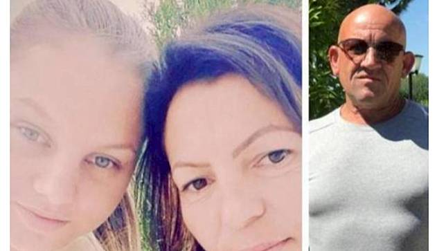 義大利男子蒙特福斯科(右)槍殺妻女(左)後竟被法官認為行兇出於「可理解的人性動機」，將檢方求處的無期徒刑改判為30年。翻攝corrieredibologna.corriere.it