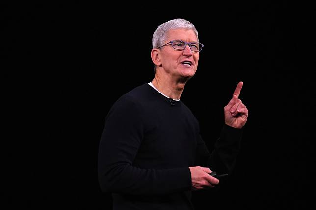 Apple chief executive Tim Cook met China’s top market regulator in Beijing on Thursday. Photo: AFP