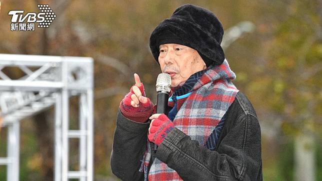 民進黨創黨元老林正杰揚言「燒地檢署」。（資料圖／胡瑞麒攝）