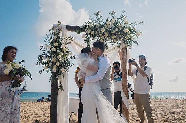 （圖片來源／IG @wen_wedding）