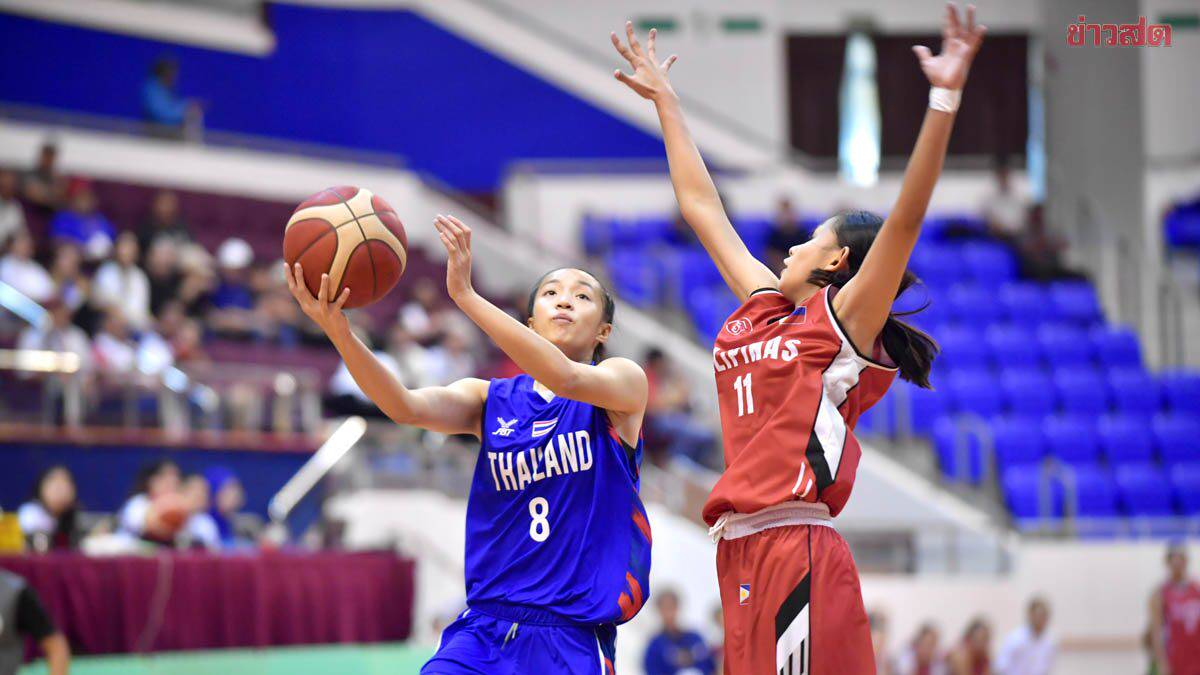 บาสสาวไทย พ่ายฟิลิปปินส์ ชวดเหรียญทอง อาเซียนสคูลเกมส์ | Khaosod