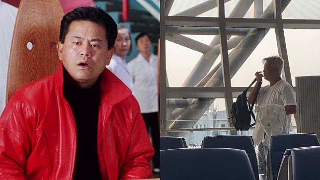 ▲陳百祥被爆料入境香港前在機場沒戴口罩。（圖／IMDb、臉書）