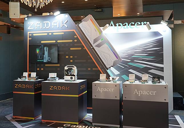 COMPUTEX 2023：原來記憶體專家 Apacer 也跨足電競領域推出 ZADAK 品牌了！