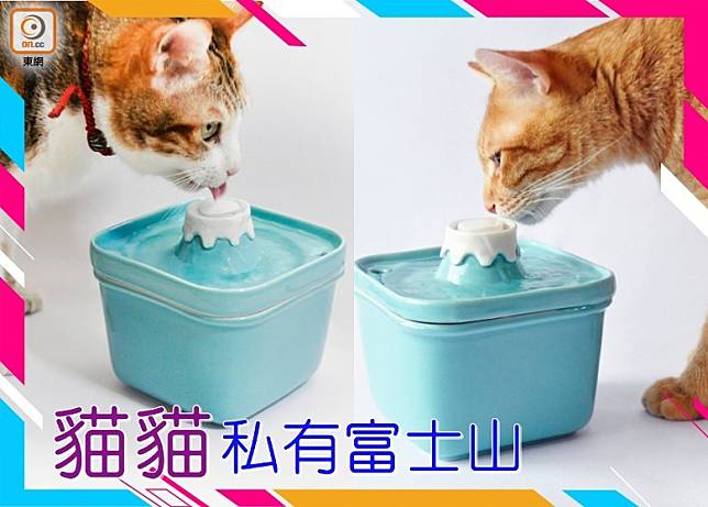 貓咪大多不喜歡飲水，有了這款流動水機，不知會否有幫助呢？(互聯網)