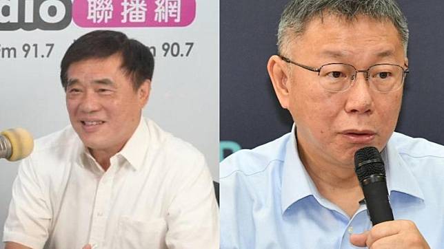 台北市前市長郝龍斌；民眾黨主席柯文哲。（圖／POP撞新聞提供、胡瑞麒攝）