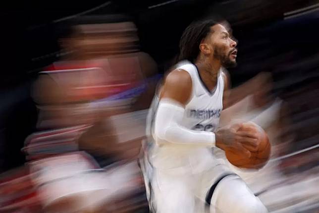 「飆風玫瑰」羅斯（Derrick Rose）9月26日宣布退役。法新社