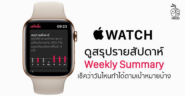 How To Check Weekly Summary Activity Apple Watch