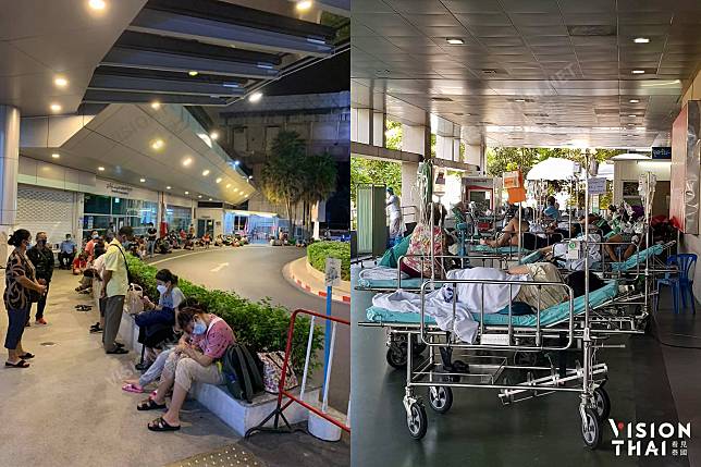 泰國疫情嚴峻 醫師拍下確診者苦等病床 網友怒批政府殺人