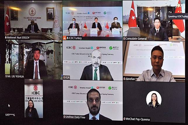 WeChat Pay introduced to Turkey after an online signing ceremony.