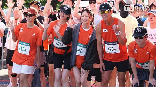 秀英今參與路跑活動。翻攝YT@_TV_Daily
