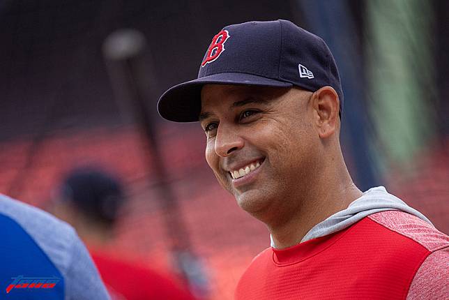 Alex Cora。（資料照。駐美特派王啟恩／波士頓拍攝）