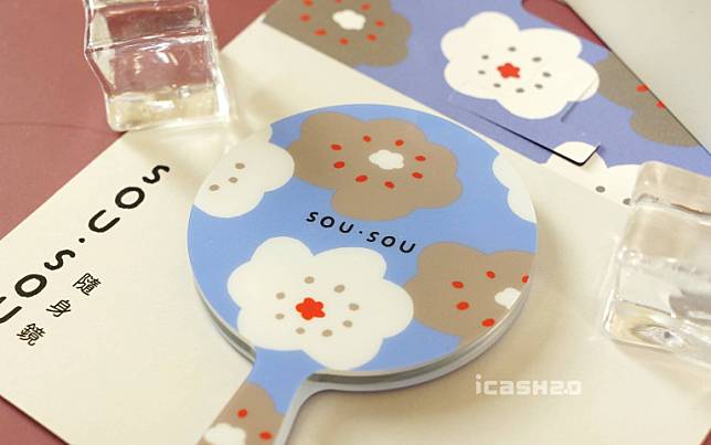 超可愛！日本設計品牌「SOU．SOU」鏡子icash2.0全新登場！