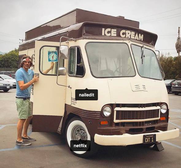 美國冰淇淋小販對自稱網紅的人要收加倍的錢。   圖：CVT Soft Serve／Instagram