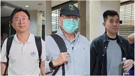 廠商郭建佑、施光亮、楊泓儒，以被告身分訊問後請回。呂志明攝