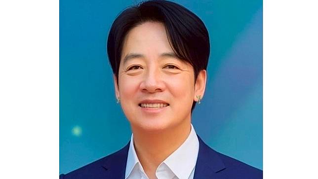 賴清德的AI生成圖，這款戴上耳環獲網友青睞，將成他的Instagram頭像。翻攝賴清德IG