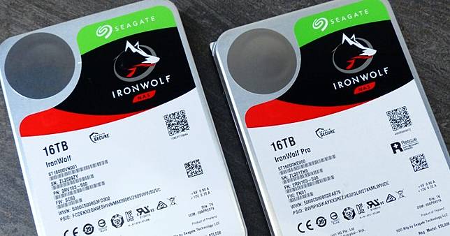 大容量儲存應用再升級，Seagate IronWolf 16TB、IronWolf Pro 16TB NAS
