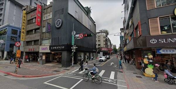 台北市永康街入選全球最酷街道。圖／取自google maps