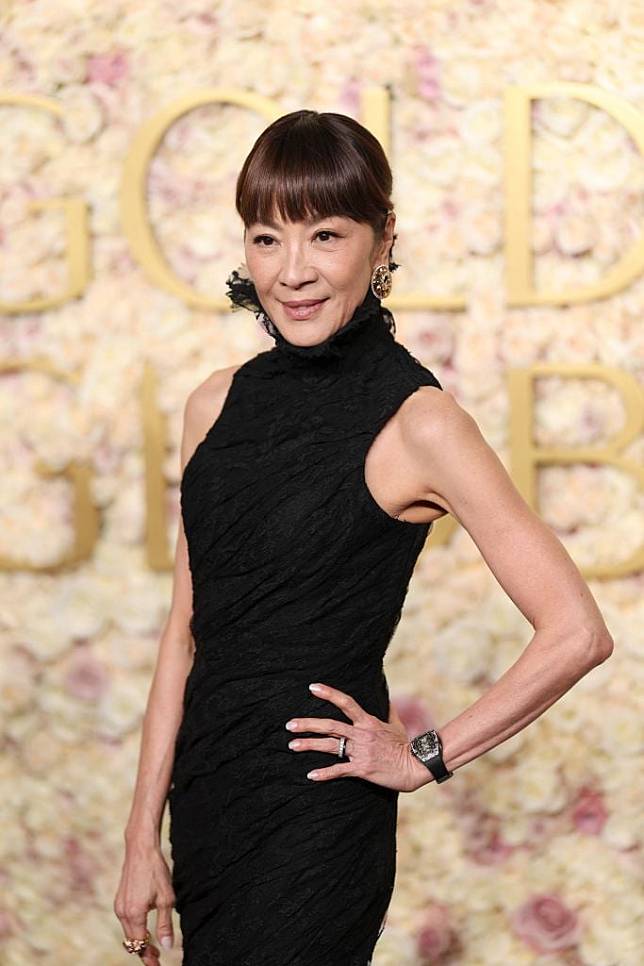 Michelle Yeoh at Golden Globes 2025 (Photo: Golden Globes)