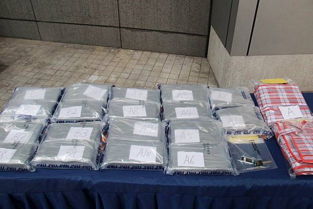 Police said the drugs were destined for entertainment venues in Kowloon and the New Territories. Photo: Handout