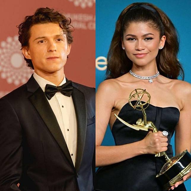 湯姆霍蘭德(Tom Holland)與女友千黛亞(Zendaya)交往3年，感情相當穩定。 圖：翻攝自湯姆霍蘭德、千黛亞IG