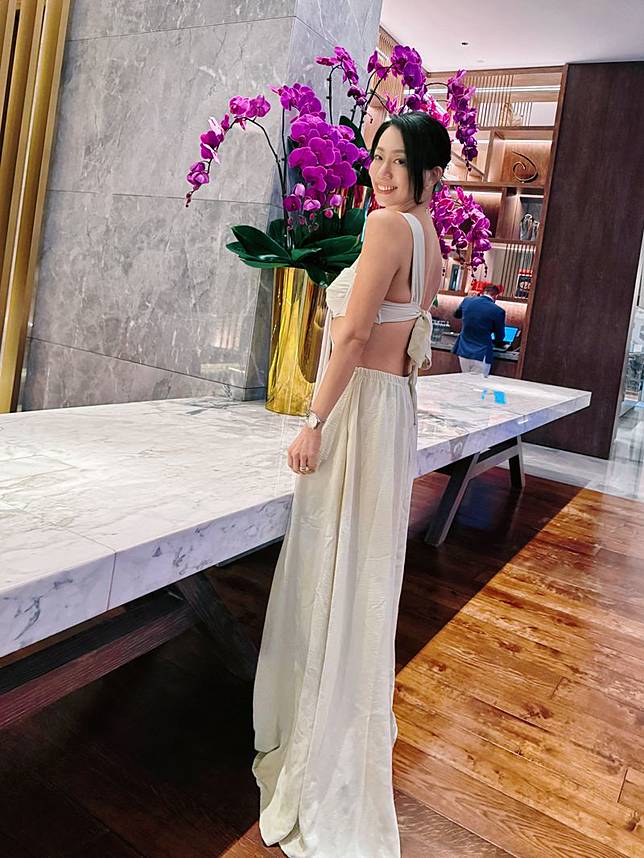 吳辰君婚後定居杜拜。翻攝吳辰君臉書