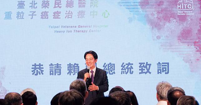 ▲準總統賴清德希望2030年台灣癌症死亡率減少3分之1。 （圖／取自總統府網站)