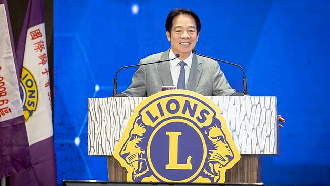 藍營質疑賴清德「團結國家十講」第三講曲解憲法。總統府提供
