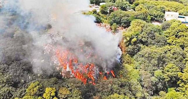 阿寶坑垃圾場10年燒3次成「地獄谷」　環保局允補助90萬復育