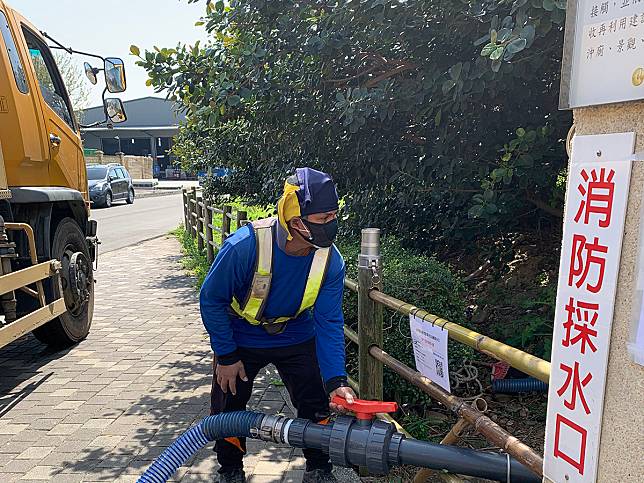 桃園市各水資中心產生放流水，水務局歡迎民眾、產業盡量取用，一起愛護水資源。（圖：水務局提供）