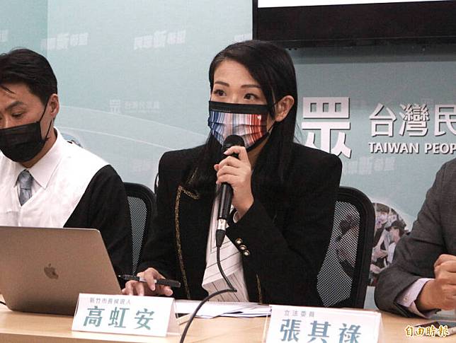 新竹市長參選人高虹安聲稱，她並不是專利申請人，申請人是資策會。(資料照)