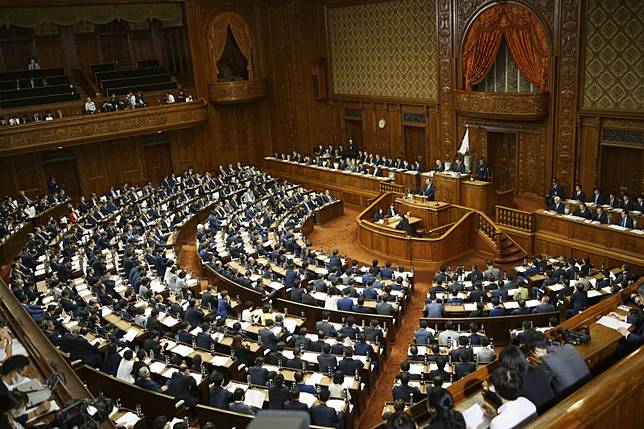 日本首相石破茂上任僅8天即決定解散眾議院，創下戰後最短紀錄。（資料照，美聯社）