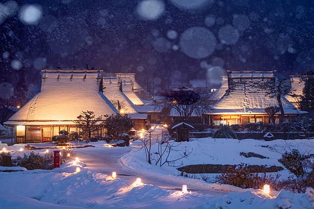 京都府冬日3大奇祭！首推美山町茅屋雪燈廊有夠夢幻