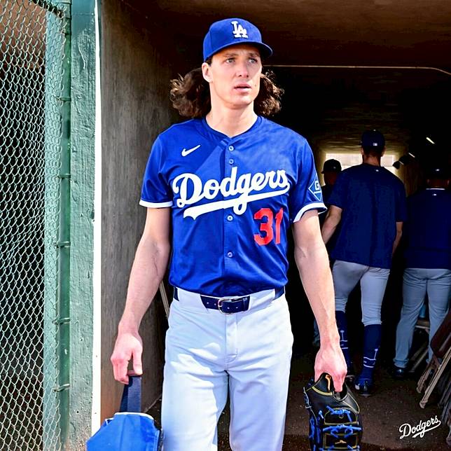 葛拉斯諾（Tyler Glasnow）。（圖：道奇X）