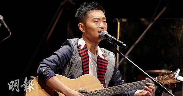 林一峰昨晚重返首次開騷的藝術中心舉行音樂會。（大會提供）