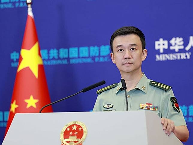 針對顧立雄擔任國防部長一事，中共解放軍發言人吳謙（圖）表示，解放軍與台獨「水火不容」。