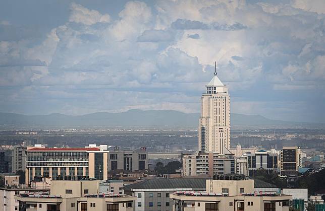 This photo taken on April 3, 2024 shows a city view in Nairobi, Kenya. (Xinhua/Han Xu)