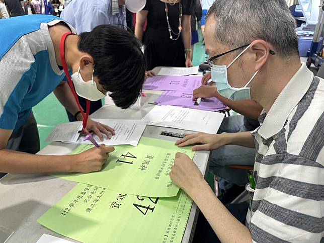 一一二學年度高級中等學校完全免試入學十八日公告放榜結果，總錄取率為百分之九十五點一四。（教育處提供）