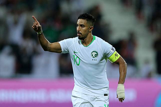 31歲中場Salem Al-Dawsari是沙烏地阿拉伯本屆陣容中唯一國際賽雙位數進球球員，以他為首的中場將損失1名邊路突破力強的翼鋒。(達志影像資料庫)