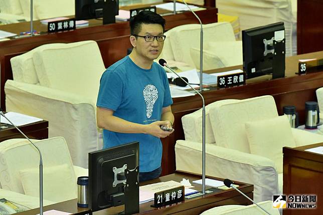 ▲台北市議員童仲彥日前酒駕自撞，  13 日宣布退出議員選舉。（資料照片／記者林柏年攝）