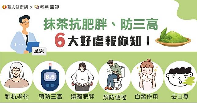 抹茶抗肥胖、防三高，6大好處報你知！專家：這3大族群要注意