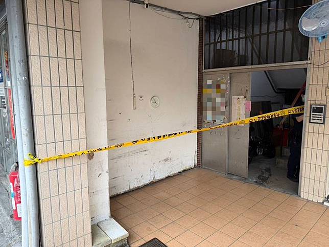 警方封鎖現場。翻攝畫面