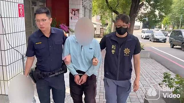 以十字弓射狗1死1傷的黃姓男子，昨被警方查獲。民眾提供