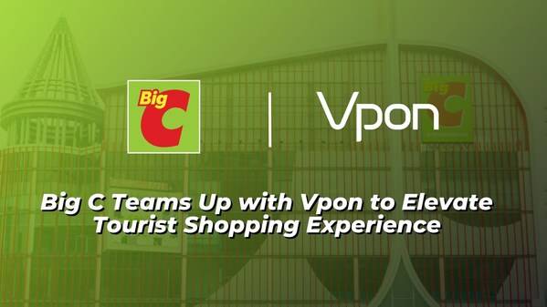 Big C Teams Up with Vpon to Elevate Tourist Shopping Experience