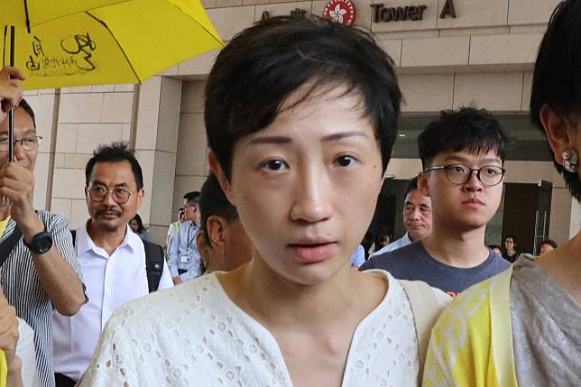 Tanya Chan was convicted of one count of inciting others to commit a public nuisance and another of “inciting others to incite” during the Occupy protests. Photo: Felix Wong